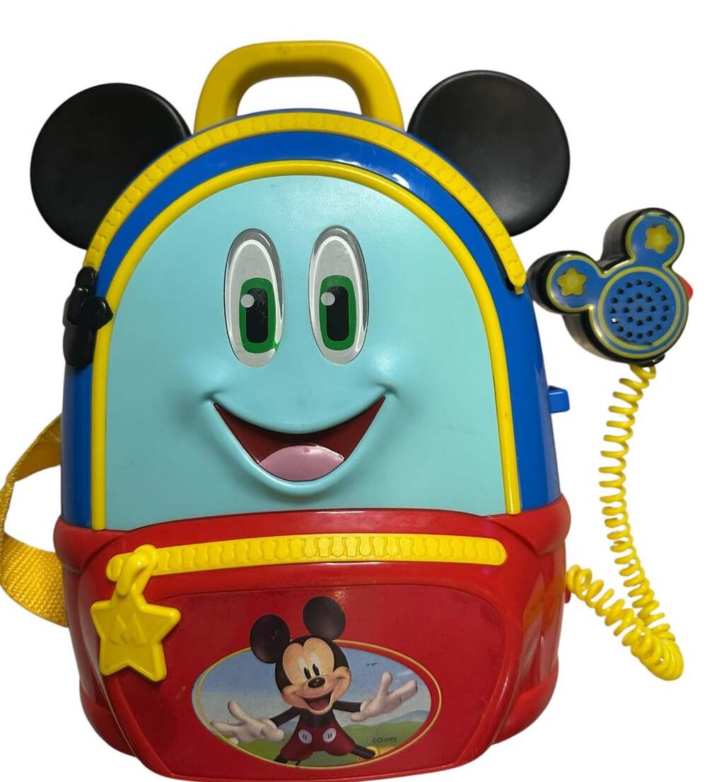 Disney Mickey Mouse Funhouse Adventures Backpack Pretend Play Toy